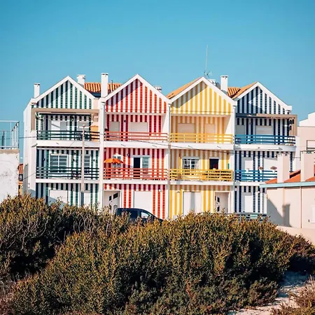 דירה Torreira Beach Apartment טוריירה