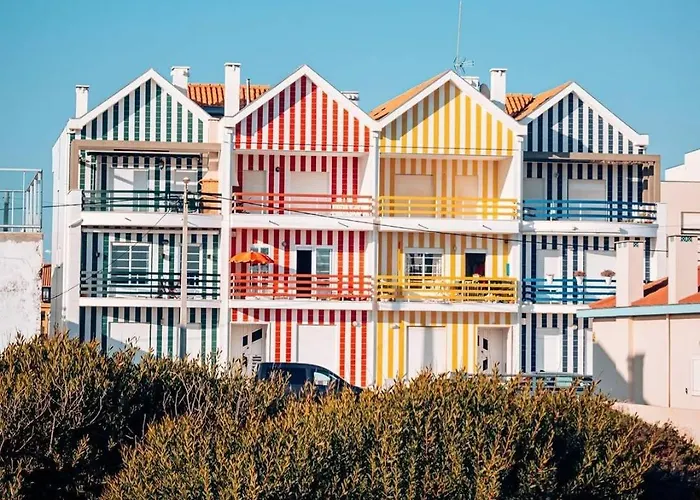 דירה Torreira Beach Apartment טוריירה